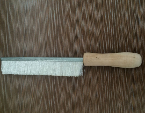 Wooden Handle Nylon Strip Cleaning Brush (YY-607)