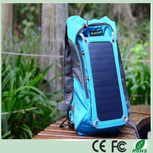 IP67 Waterproof 35L 6.5W Cycling Solar Power Backpack with 2.5L Water Bladder Bag (SB-178-B)