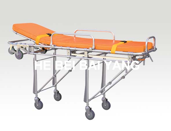 (B-21) Aluminum Alloy Stretcher Trolley with ISO9001, ISO13485, CE