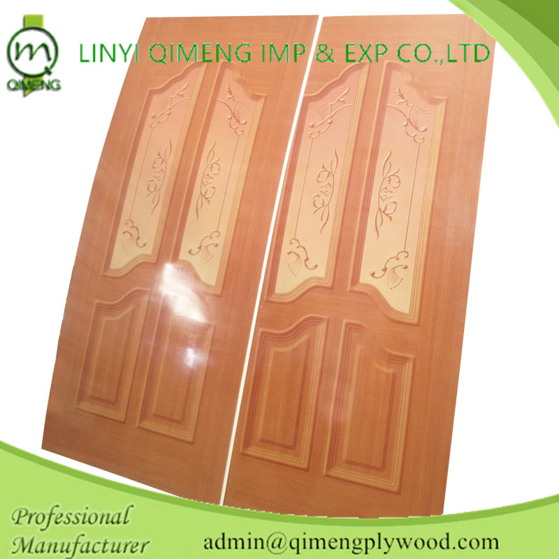 More Than 20 Color and Grain HPL Door Skin Plywood with Poplar Core