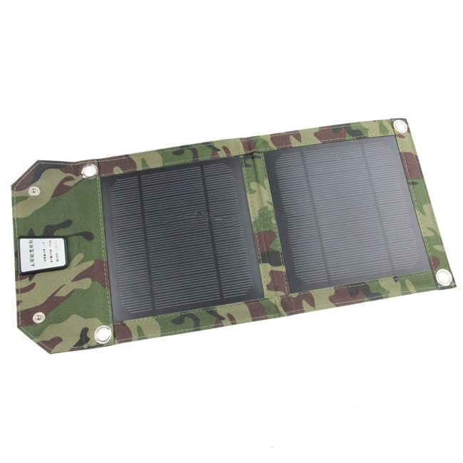 Universal 5W Portable USB Solar Charger for Cell Phone MP4 GPS