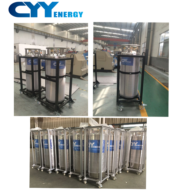 Medical Cryogenic Liquid Oxygen Nitrogen Argon Dewar Cylinder