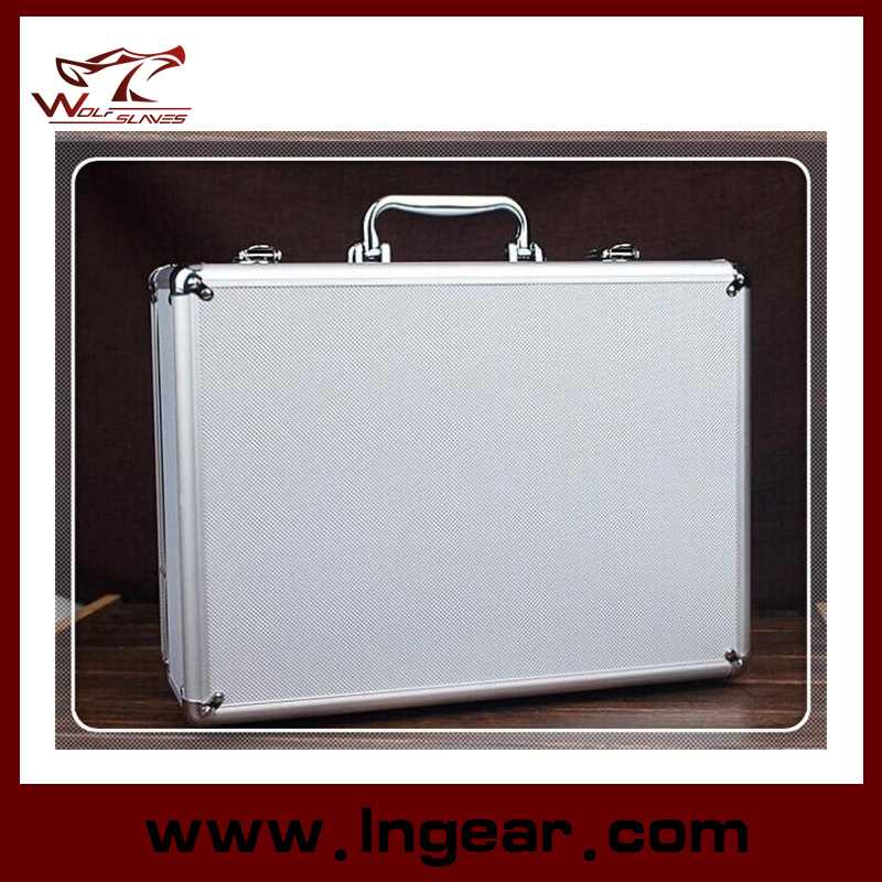 Tool Box 28cm Aluminum Alloy Tool Case for Pistol Gun Case Waterproof Case