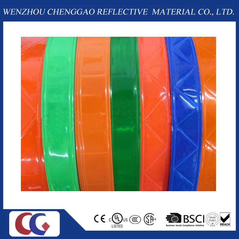 PVC Single Color Reflective Tape with Crystal Lattice