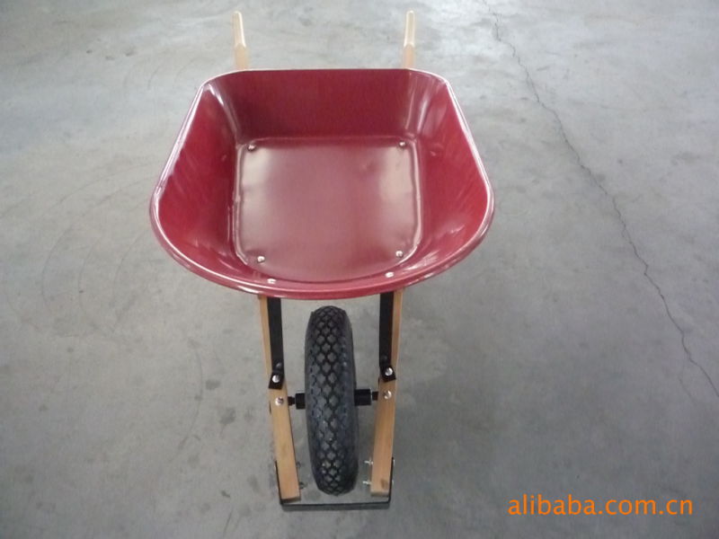 Heavy Duty Wood Handle Garden Wheel Barrow Wh6601