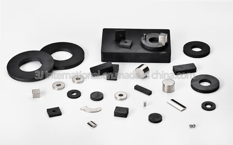 Different Shapes for Ferrite Permanent Magnets