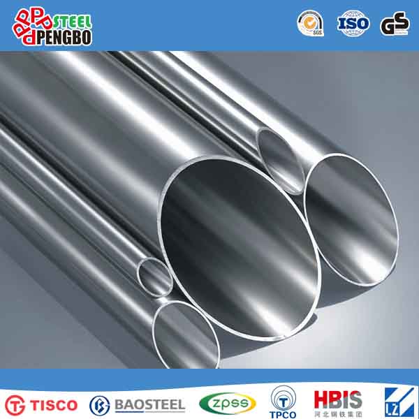 304, 304L, 316, 316L Stainless Steel Pipe with SGS ISO