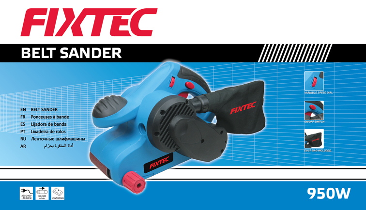 Fixtec 950W Belt Sander for Wood