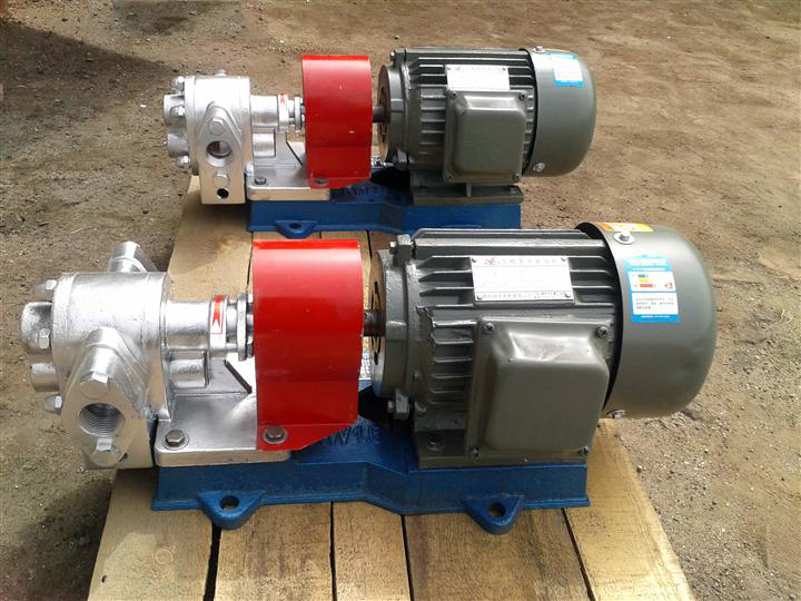 LQB stainless steel material heat insulation gear pump