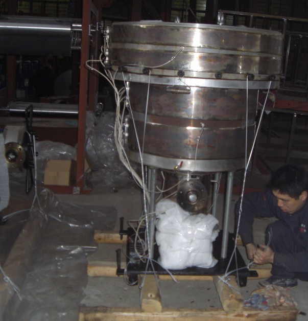 Double -Layers Co-Extrusion Rotary Die Film Blowing Machine