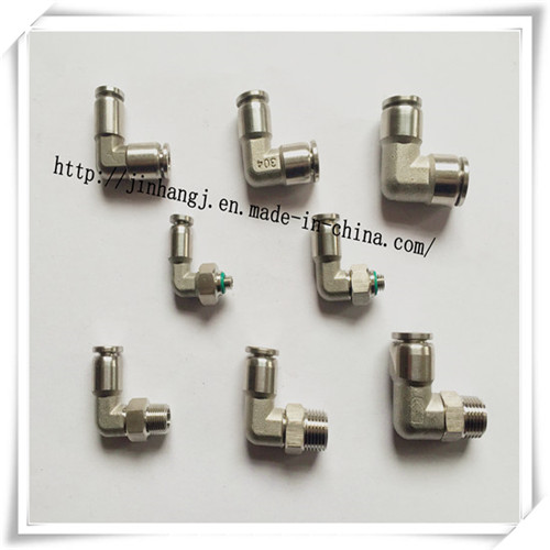 Stainless Steel PC 10-02 Pneumatic Fittings