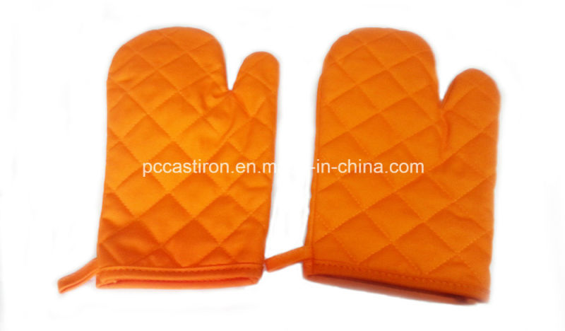 Heat Resisted Flame Retarded Outdoor Cotton BBQ Gloves