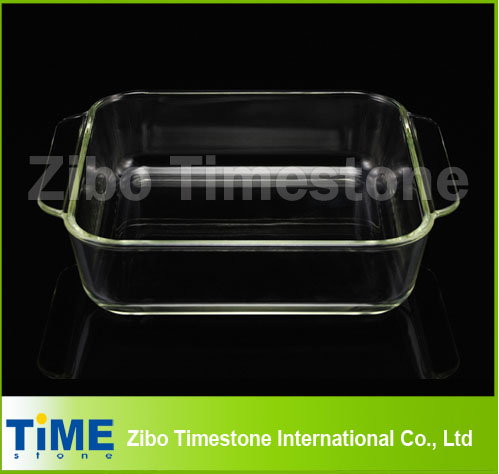 2.5L Borosilicate Round Glass Baking Dish