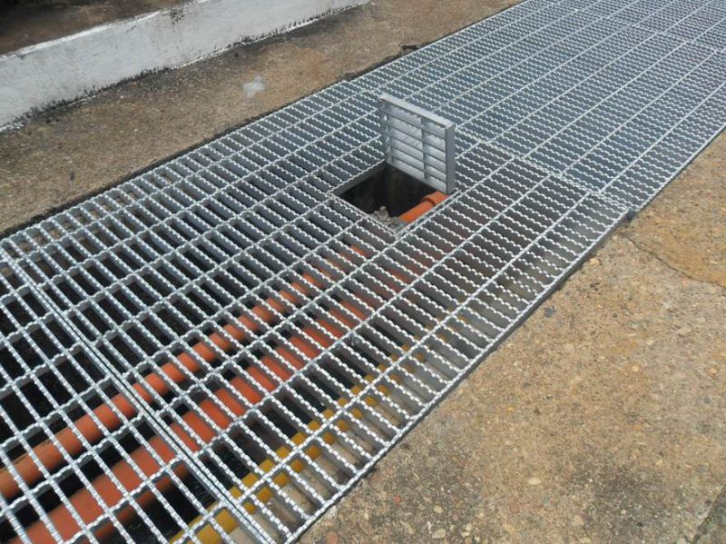 Galvanised Trench Steel Grating for Ditch Drain Cover