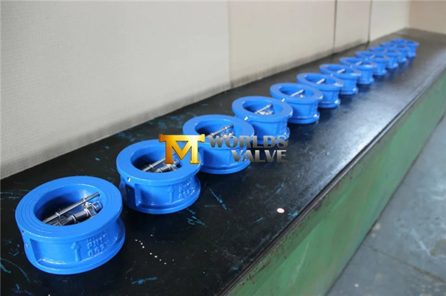 Dual Plate Butterfly Type Wafer Check Valve