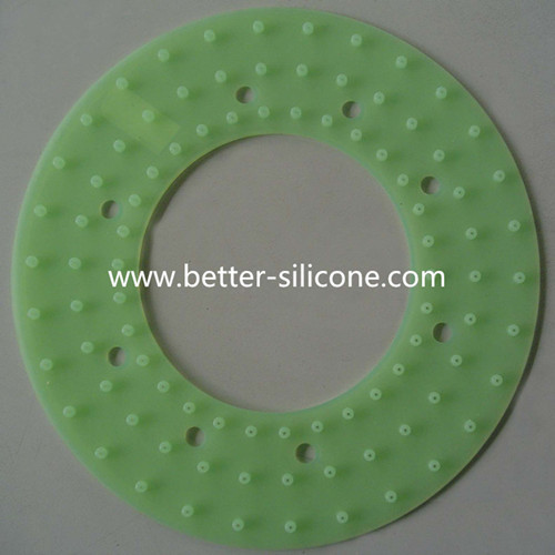Silicone Rubber 3m Tape Adhesive Backed Washer