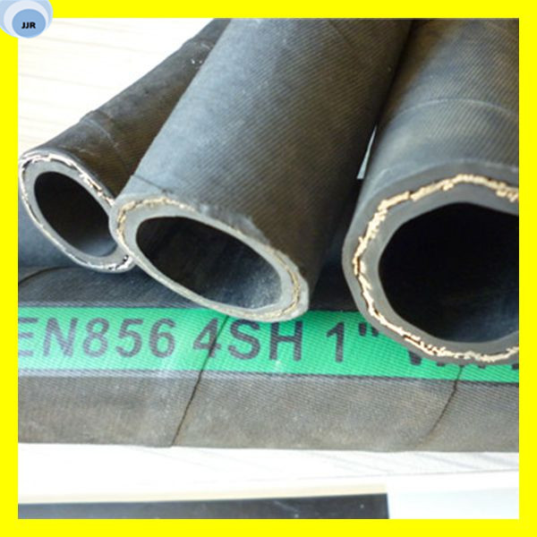 Steel Wire Braid Flexible Rubber Hydraulic Hose