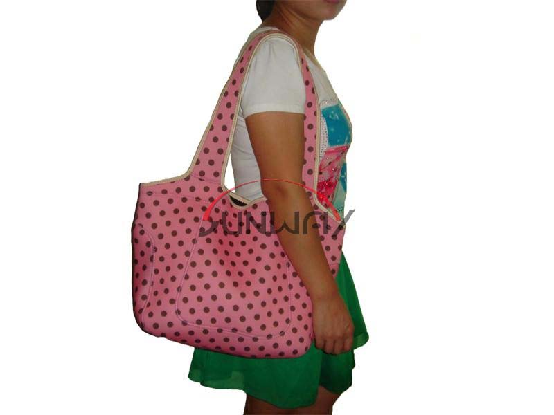 Insulated Neoprene Beach Bag, Tote Bag, Picnic Cooler Bag (BC0073)