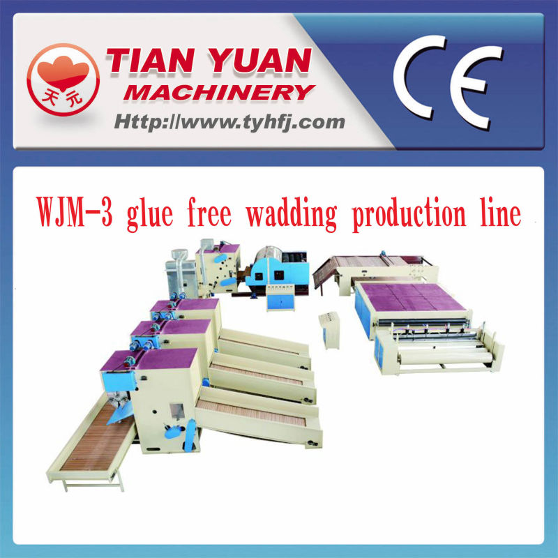 Nonwoven Polyester Wadding Making Production Line