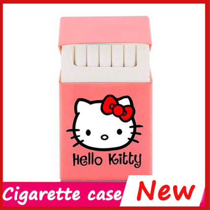 Hello Kitty Pattern Silicone Cigarette Case