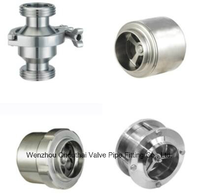 Ss304 Clamped /Threaded /Welded /Sanitary Check Valve