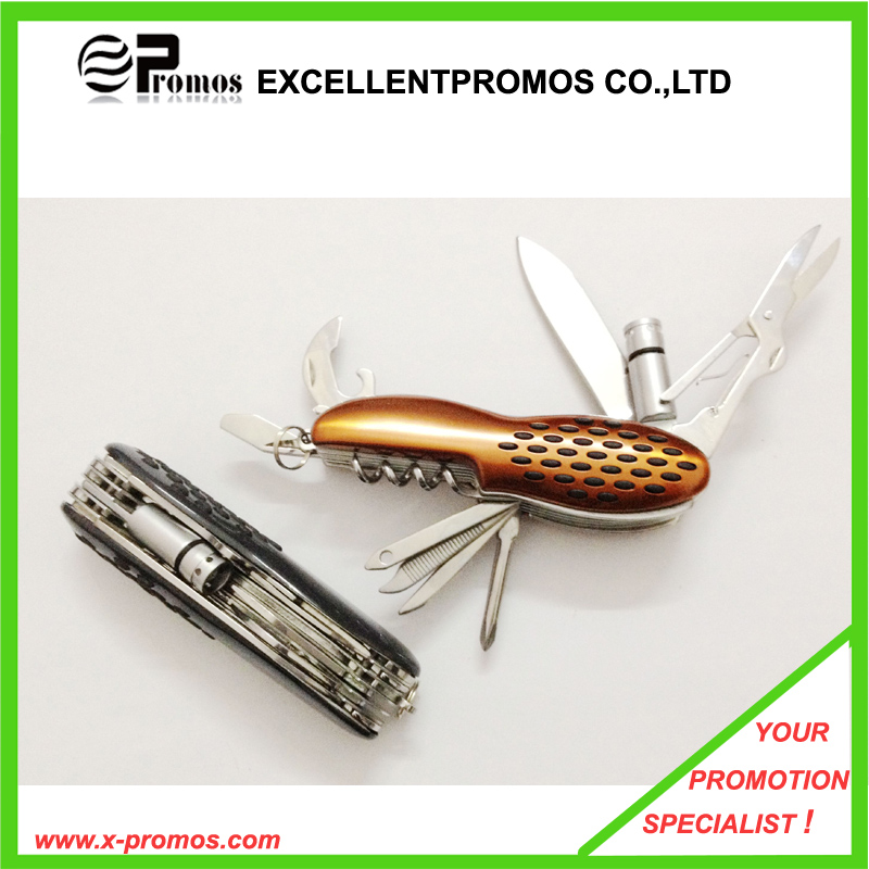 10 in 1 Peanut Shaped Folding Pocket Multi-Knife (EP-K411310B)