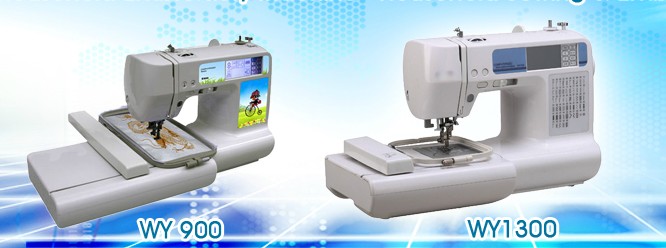 Small Embroidery Machine with Sewing Function