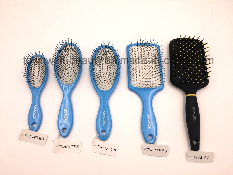 Antibacterial Tourmaline Plastic Hair Brush