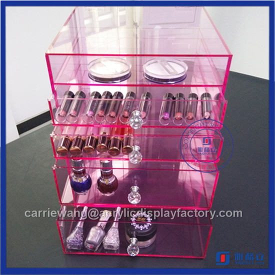 Black Acrylic Makeup Organizer for Sale