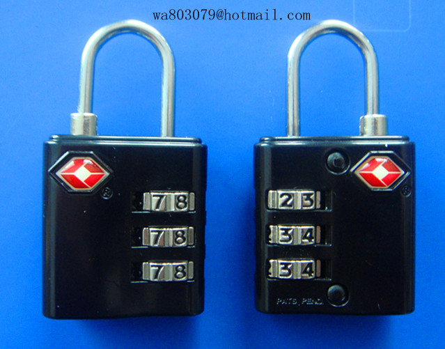 Tsa Combination Padlock, Travel Lock (TSA-320)
