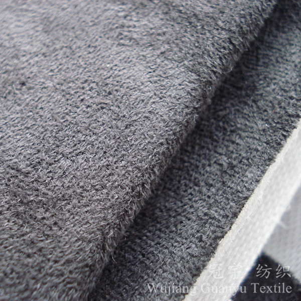 Super Soft Short Pile Velvet Fleece Fabric for Sofa