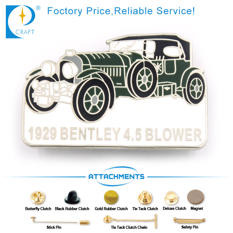 1929 Bentley Car Intech Products Pin Badge with Enamel for Souvenir