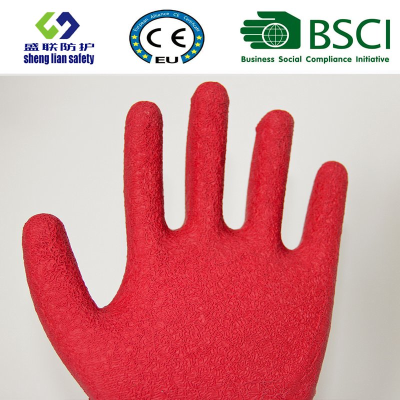 Latex Coated Garden Safety Work Gloves