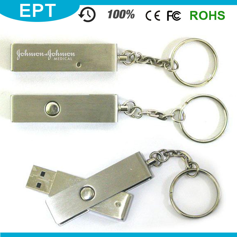 2016 Hot Metal USB Flash Drive with Laser Engraving Logo