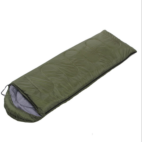Outdoor Adult Envelope Hooded Hollow Cotton Sleeping Bag