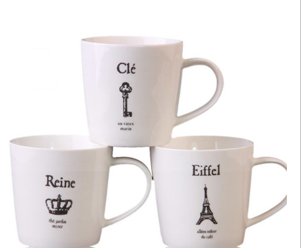 Fashionable Unique Christmas Gift Customised Ceramic Cups and Mugs for Promotions