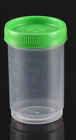 FDA Registered 120ml Urinalysis Specimen Container