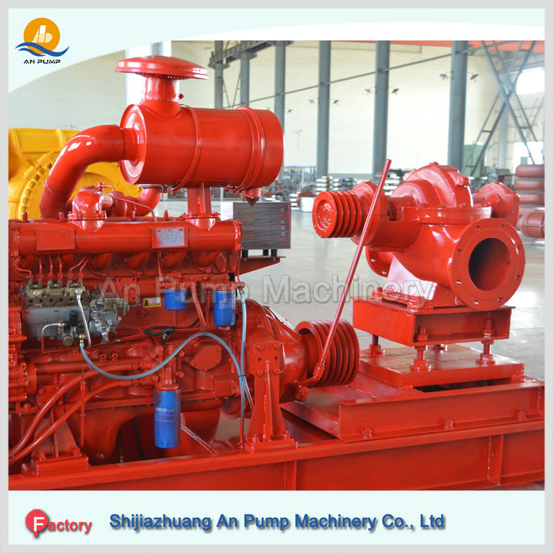 High Pressure Centrifugal Portable Diesel Engine Driven Fire Pump