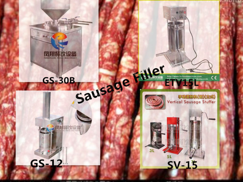 Etv15L Electric Optional Size Sausage Stuffer