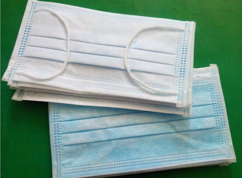 Disposable Non-Woven 3-Ply Medical Face Mask