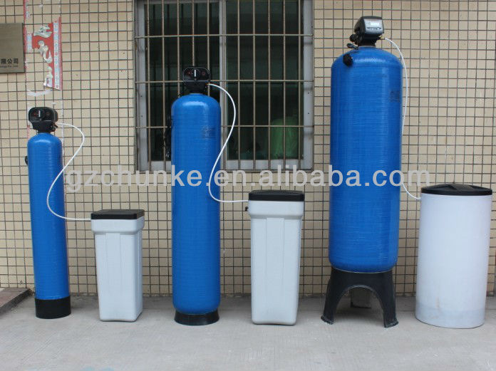 Industrial Boiler 1054 FRP Resin Hard Water Softener Treatment Equipment