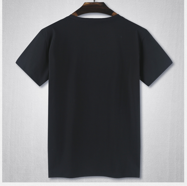 High Quality Plain Cotton No Brand Round Neck T Shirt