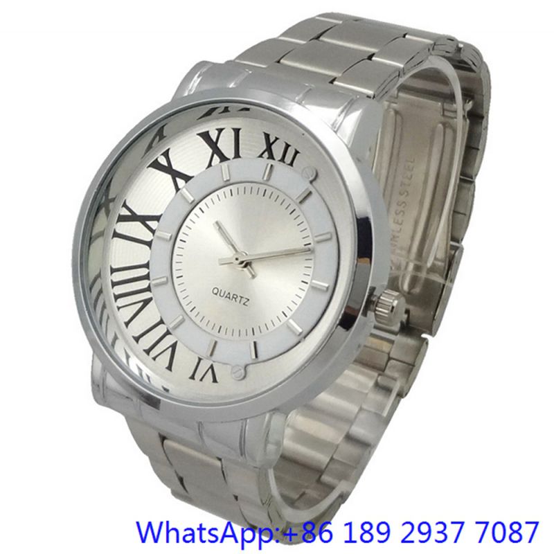 Alloy Watch with Alloy Case and Band for Man Japan Movement (15166)