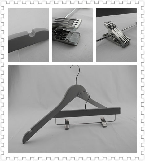 Gloryhanger Skirt Hanger with Clips, Top Hanger and Bottom Hanger Wholesale