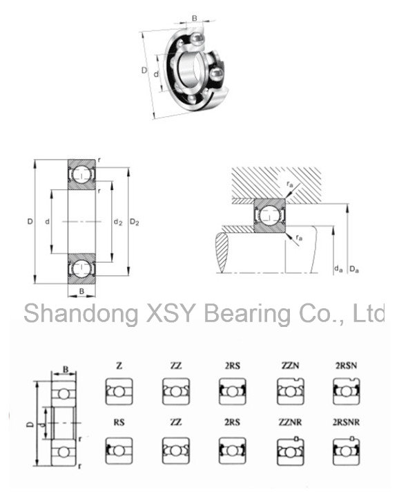 Factory Price 6024 Deep Groove Ball Bearing