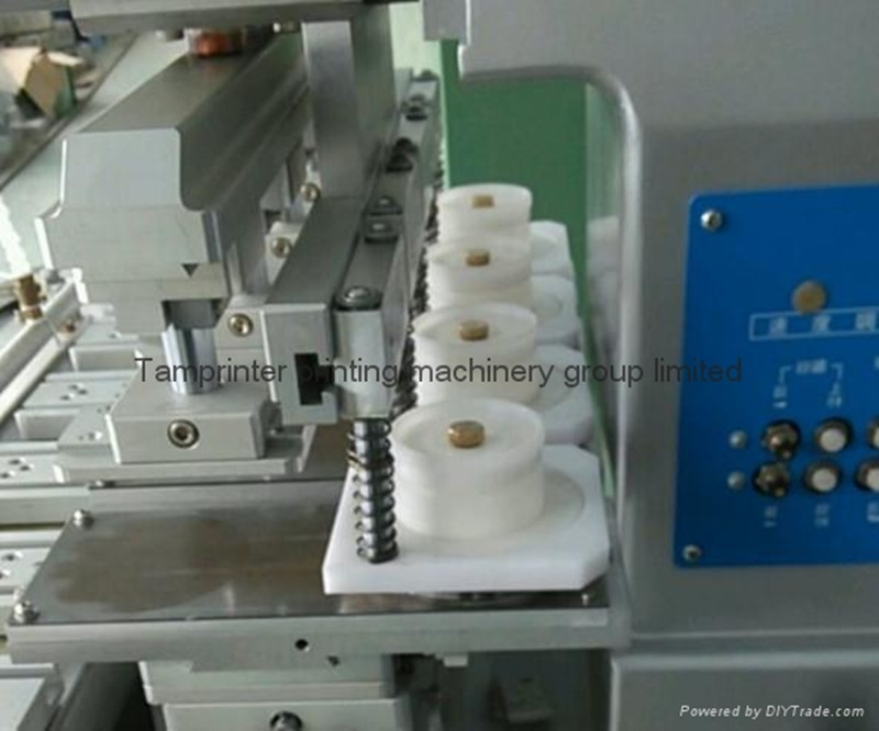 TM-C4-CT 4-Color Ink Cup Conveyor Pad Printing Machine