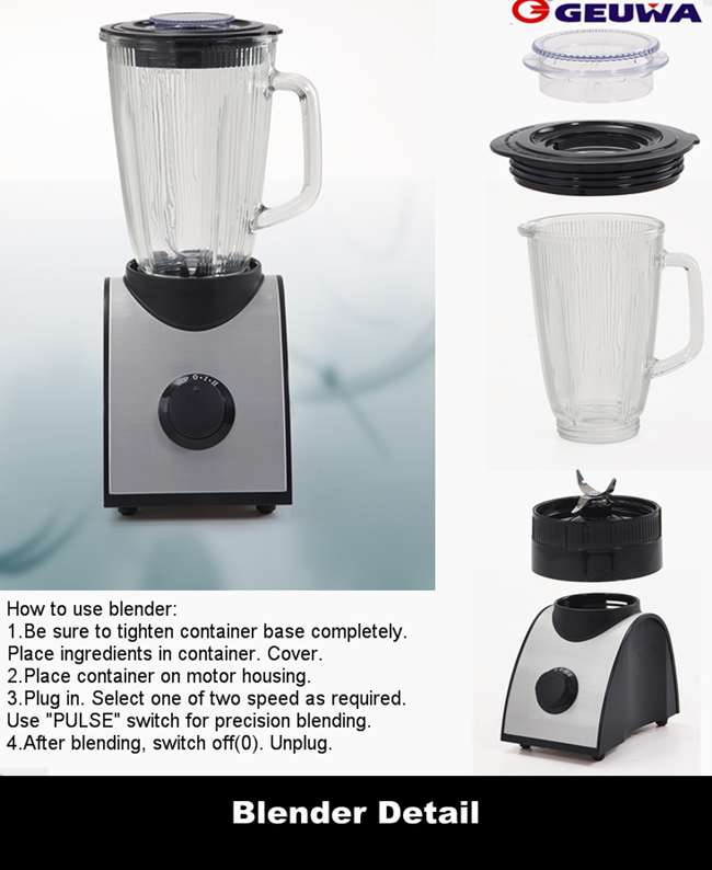 Aluminum Panel Home Electric Food Blender