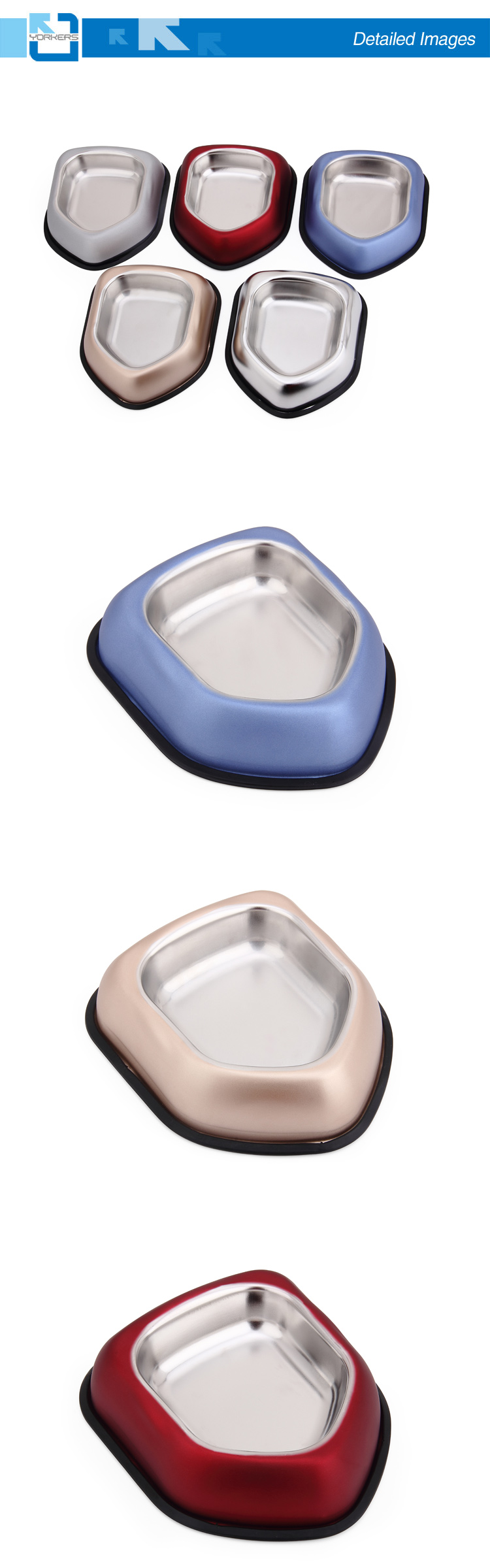 Pet Products Stainless Steel Cat Bowl Dog Bowl