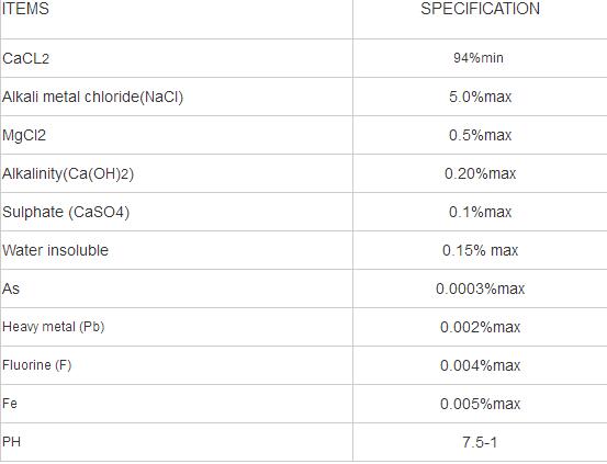 Calcium Chloride Anhydrate for Desiccant