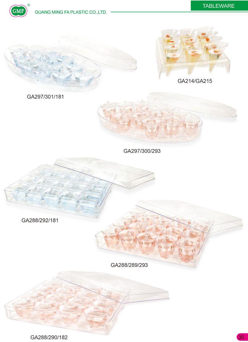 Plastic Bowl Disposable Bowl Square-Wave Bowl